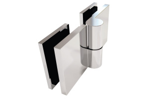 Pant pro sprchové dveře ELENA -sklo/sklo, 180°/135°