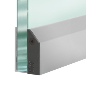 Automatická těsnící lišta Planet KG-12 úzká pro skleněné dveře