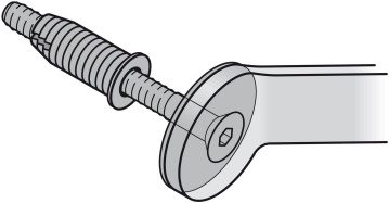 Skryté upevnění madla FSB 05 0583 00335 M8