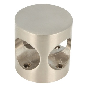 Držák trubky, 3 strany, nerez