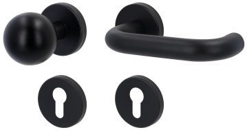 Südmetall Paula II-R, černá struktura, TopSpeed, paniková klika