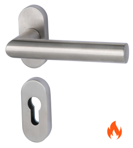 Klika s úzkou rozetou Südmetall Ronny II-R,  TopSpeed, požární