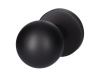 Süd-Metall Dveřní koule Südmetall, pevná, kulatá, jednostranná montáž, více povrchů Černá matná