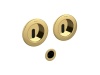 OLIVARI Mušle pro posuvné dveře Olivari Giotto Superfinish zlatý leštěný