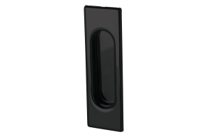 Mušle pro posuvné dveře Square II, černá