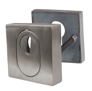 Bezpečnostní rozeta Südmetall Square ZA s překrytím