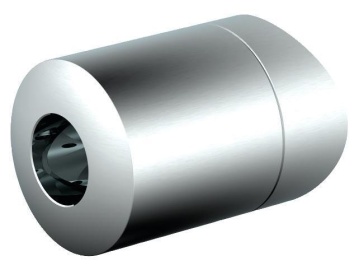 Držák tyče pro zábradlí, koncový