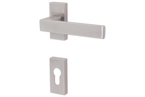 Klika s úzkou hranatou rozetou Südmetall Matteo-R, TopSpeed