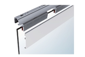 Krycí lišta pro posuvné dveře Sudmetal Set A B C