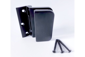 Pant Südmetall pro skleněné dveře do falcu, černý