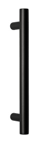 Dveřní madlo Südmetall Korfu, černá matná struktura