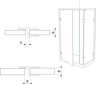 Těsnící profil pro sklo č. 3