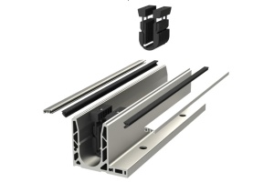 SABCO Profil 8017 - kotvící profil 3 kN pro skleněné zábradlí