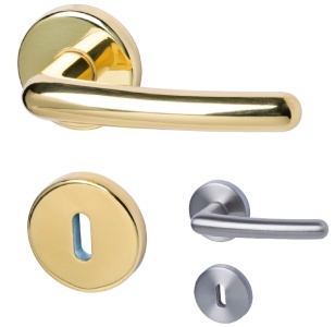 Südmetall Linda-R mosaz leštěná/nerez kartáčovaná vzhled, TopSpeed