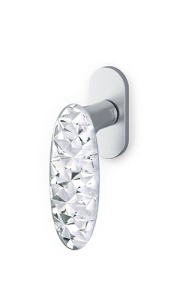Okenní klika Olivari Crystal Diamond nízká rozeta
