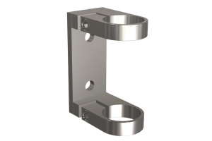 Rovné upevnění k trubce zábradlí 42,4 mm, nerez