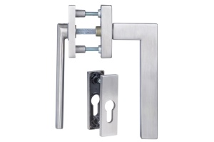 Klika na balkónové dveře, oboustranná Südmetall Galina II Square s nízkou klikou