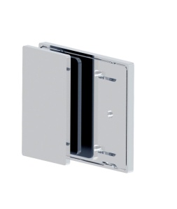 Držák skleněné zástěny rovný Superior, zeď/sklo,180°, chrom