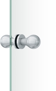 Pevná koule na skleněné dveře FSB 23 0844 07