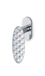 Okenní klika Olivari Crystal Royal nízká rozeta