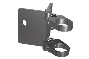 Rohové upevnění k trubce zábradlí 42,4 mm, nerez