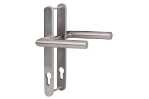 Štítkové kování Südmetall Balko - LS, klika/klika, šířka 24 mm