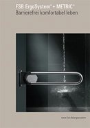 Sanitární vybavení FSB ErgoSystem + Metric, německy