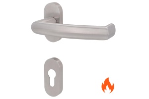 Klika s úzkou rozetou Südmetall Katy II-R, paniková