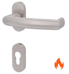 Klika s úzkou rozetou Südmetall Katy II-R, paniková