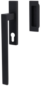 Klika pro HS portály Matteo square, nerez/černá