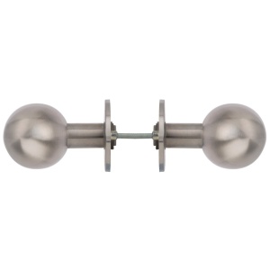 Dveřní koule pro posuvné dveře, Flat, nerez