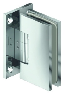 LEA - závěs pro sklo, zeď/sklo 90°, chrom lesklý, výprodej