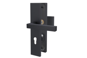 Südmetall Sicura Galina II Square, černá , bezpečnostní kování