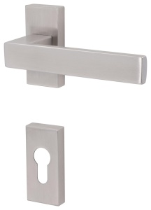 Klika s úzkou hranatou rozetou Südmetall Matteo-R, TopSpeed