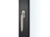 FSB FSB 34 1292, okenní klika Aluminium Pure, Rozeta malá 62x27 mm