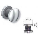 Bodový úchyt pro sklo, nerez A2, průměr 22 mm
