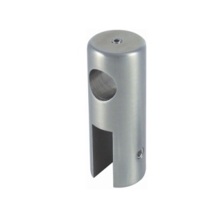 Držák skla na stabilizační trubku nerez, 19 mm