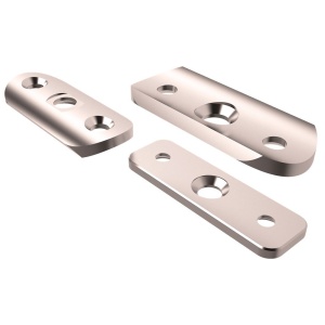 Upevňovací destička na zábradlí, nerez