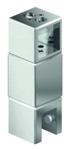 Spojovací úchyt SQUARE, sklo/tyč