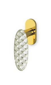 Okenní klika Olivari Crystal Royal nízká rozeta