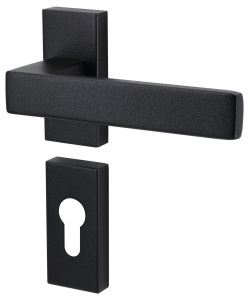 Klika s úzkou hranatou rozetou Südmetall Matteo-R, TopSpeed