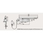 Dveřní zavírač Assa Abloy DC700G-FM "FREE MOTION" s přípojným boxem