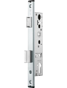 Úzký dveřní zámek SSF Serie 02, U - čelo