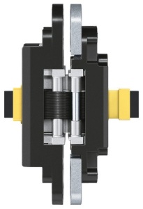 Tectus 340 3D Energy s průchodkou, pro bezfalcové dveře
