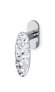 Okenní klika Olivari Crystal Diamond nízká rozeta