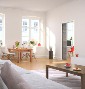 Kování pro dřevěné posuvné dveře do stěny Südmetall Steyr