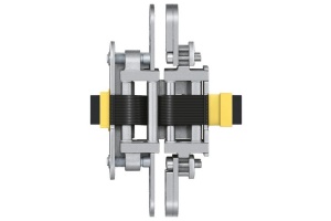 Tectus 526 3D Energy s průchodkou, pro bezfalcové dveře