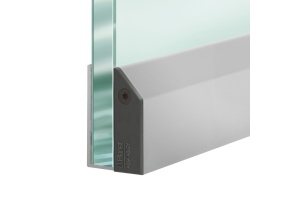 Automatická těsnící lišta Planet KG-A10 úzká pro skleněné dveře