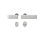 FSB FSB 15 1003 Plug-in Aluminium Pure, WC uzamykání