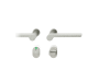 FSB FSB 15 1021 Plug-in Aluminium Pure, WC uzamykání, čtyřhran 8 mm